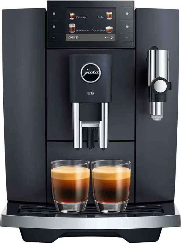 Jura E8 15749 kaffemaskin (Cosmic Black)