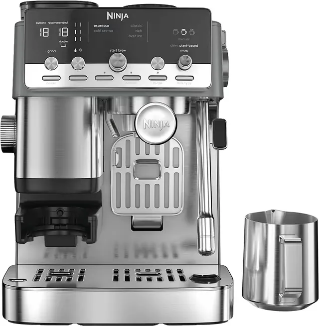 Ninja Luxe Cafè Mini espressomaskin ES352EU (sølv)