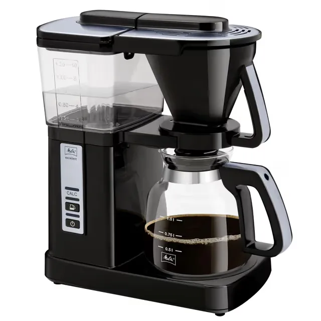 Melitta Excellent 5.0 Deluxe 21841 kaffemaskin (sort)