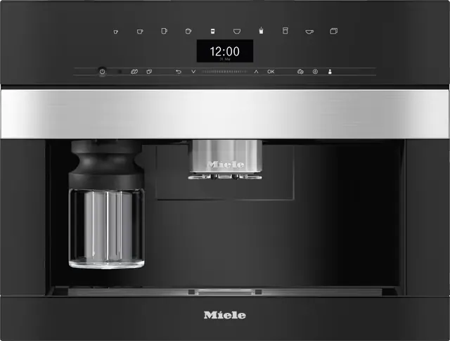 Miele Pureline CVA 7445 kaffemaskin (rustfritt stål CleanSteel)