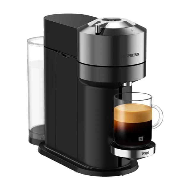 Sage SNV540DCR2END1 kaffemaskin (Nespresso Vertuo Next Deluxe, krom)